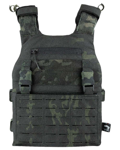 VCAM Black Coloured Viper VX Buckle Up Carrier Gen2 on white background #colour_vcam-black