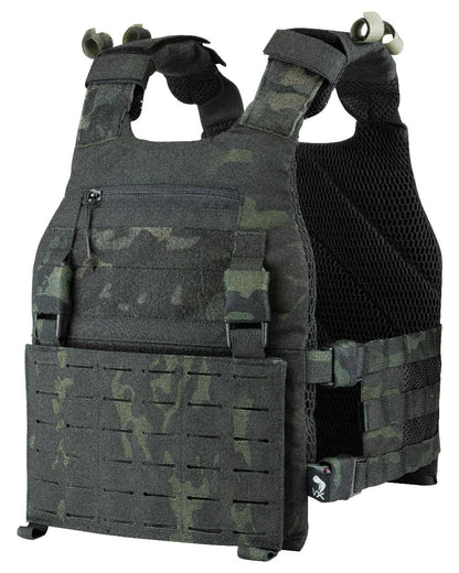 VCAM Black Coloured Viper VX Buckle Up Carrier Gen2 on white background #colour_vcam-black