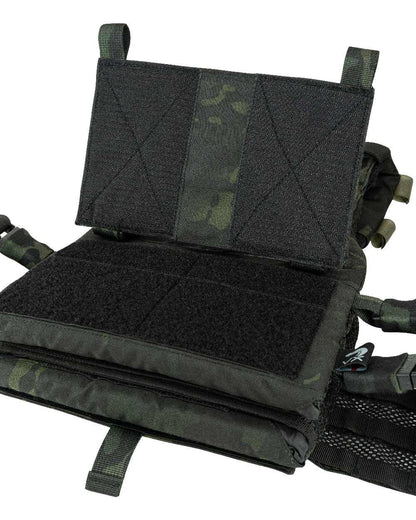 VCAM Black Coloured Viper VX Buckle Up Carrier Gen2 on white background #colour_vcam-black