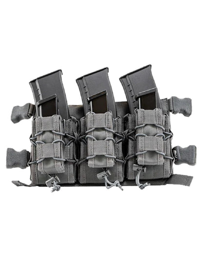 Titanium Coloured Viper VX Buckle Up Mag Rig on white background #colour_titanium