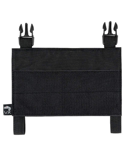 Black Coloured Viper VX Buckle Up Panel on white background #colour_black