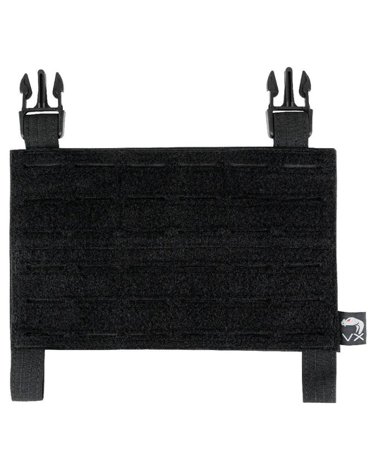 Black Coloured Viper VX Buckle Up Panel on white background #colour_black