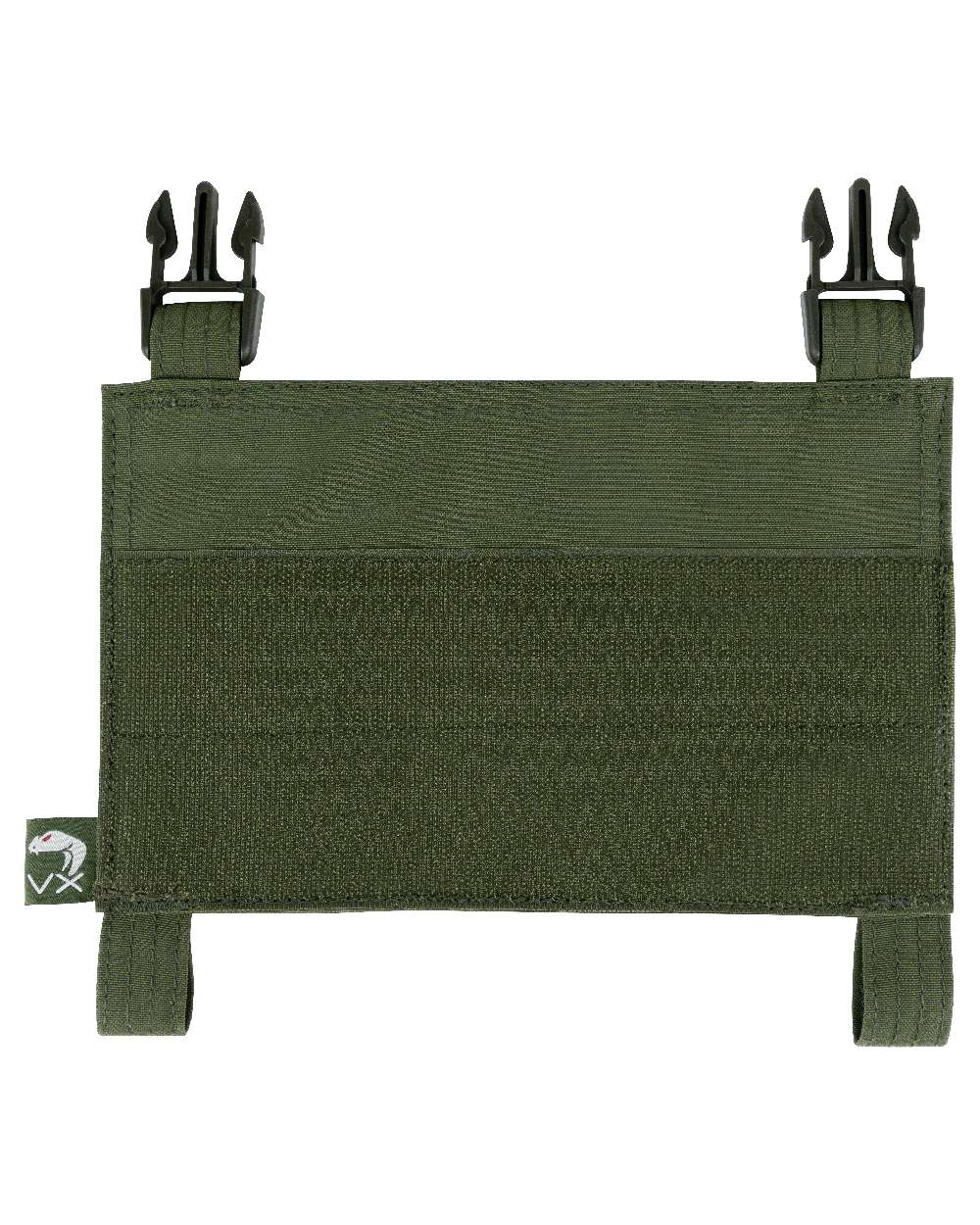 Green Coloured Viper VX Buckle Up Panel on white background #colour_green
