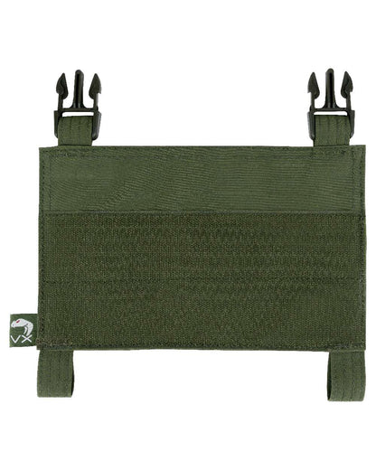 Green Coloured Viper VX Buckle Up Panel on white background #colour_green