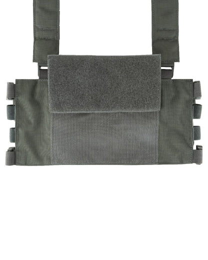 Titanium Coloured Viper VX Buckle Up Ready Rig on white background #colour_titanium