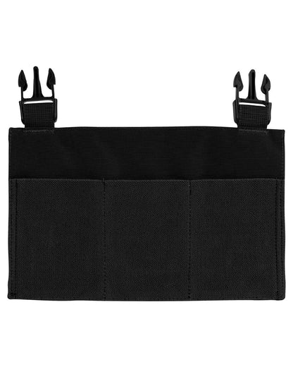 Black Coloured Viper VX Buckle Up Rifle Mag Panel on white background #colour_black