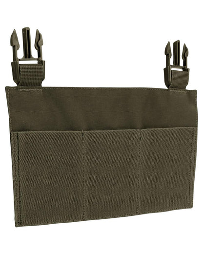 Green Coloured Viper VX Buckle Up Rifle Mag Panel on white background #colour_green