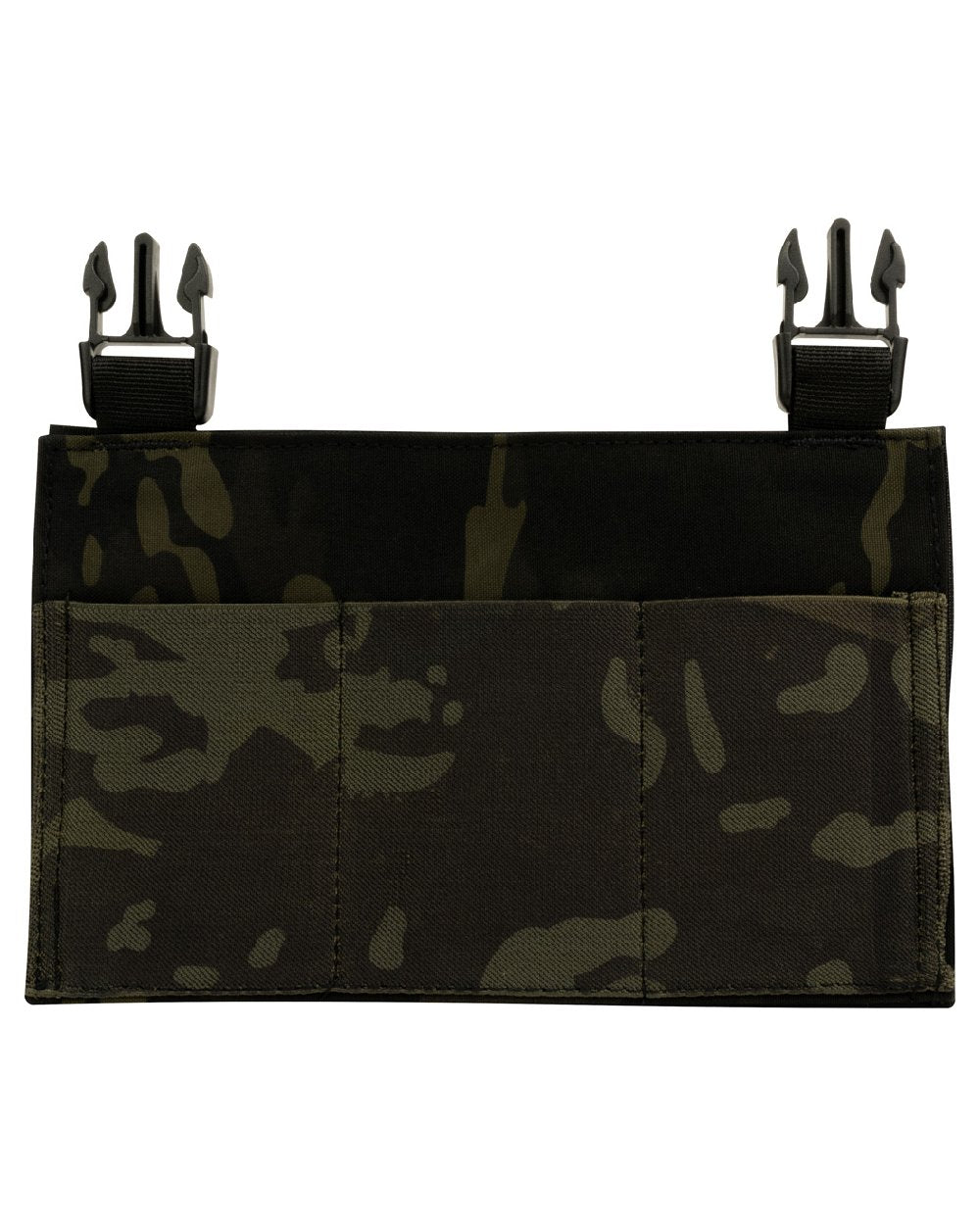 VCAM Black Coloured Viper VX Buckle Up Rifle Mag Panel on white background #colour_vcam-black