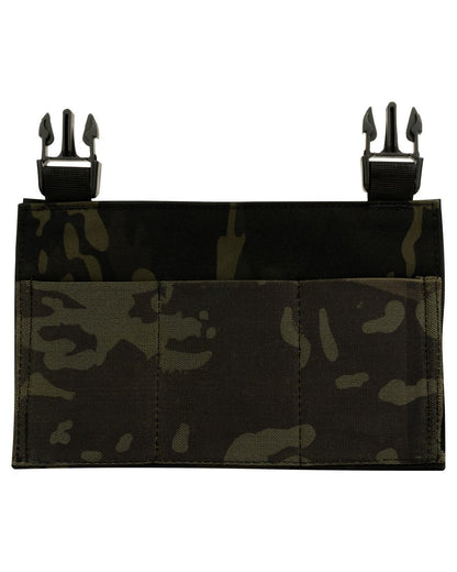 VCAM Black Coloured Viper VX Buckle Up Rifle Mag Panel on white background #colour_vcam-black