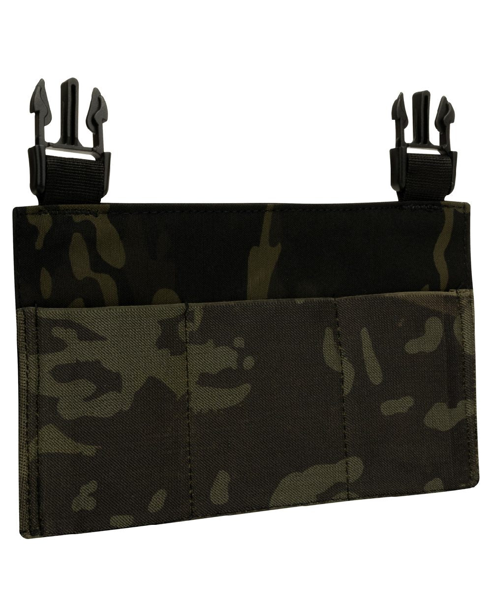 VCAM Black Coloured Viper VX Buckle Up Rifle Mag Panel on white background #colour_vcam-black