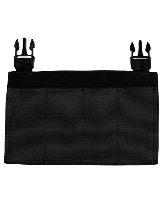 Black Coloured Viper VX Buckle Up SMG Mag Panel on white background #colour_black