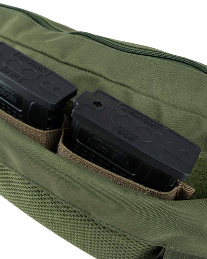 Green Coloured Viper VX Buckle Up Sling Pack on white background #colour_green