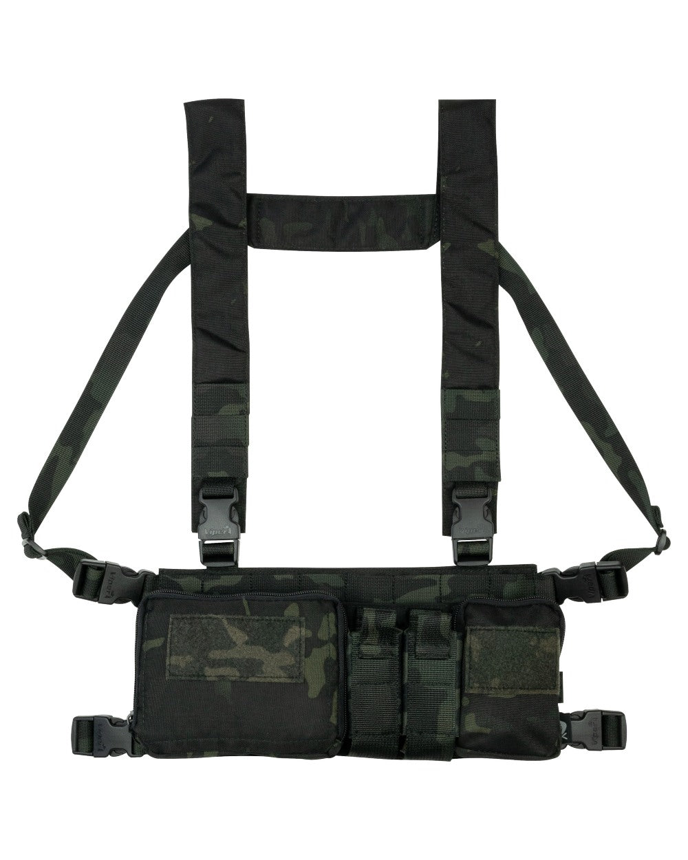 VCAM Black Coloured Viper VX Multi Weapon System Set on white background #colour_vcam-black