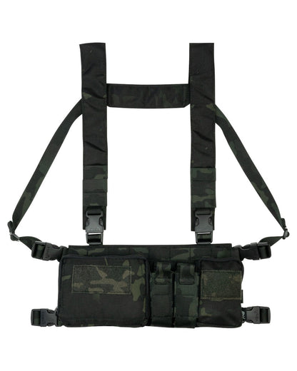 VCAM Black Coloured Viper VX Multi Weapon System Set on white background #colour_vcam-black