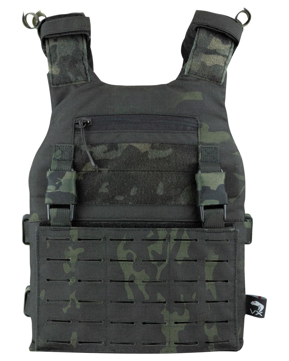 VCAM Black Coloured Viper VX Multi Weapon System Set on white background #colour_vcam-black