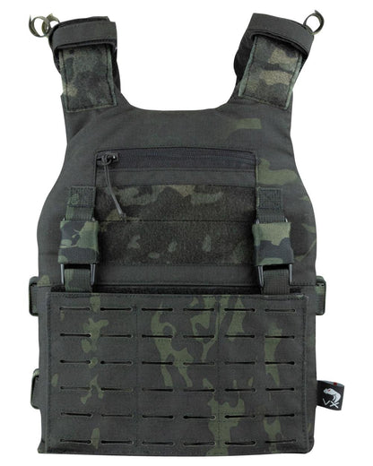 VCAM Black Coloured Viper VX Multi Weapon System Set on white background #colour_vcam-black