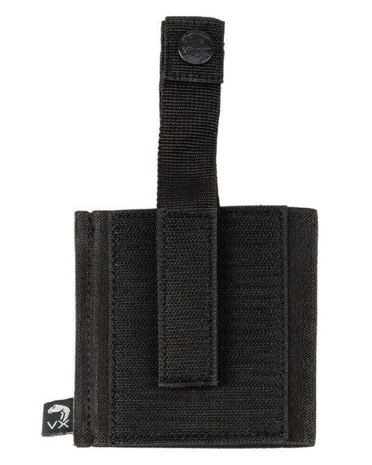 Black Coloured Viper VX Pistol Sleeve on white background #colour_black