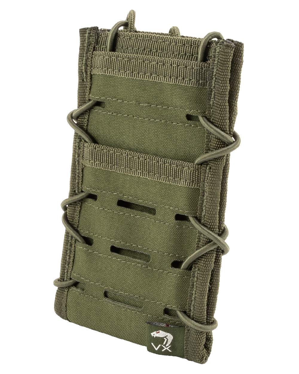 Green Coloured Viper VX Smart Phone Pouch on white background #colour_green