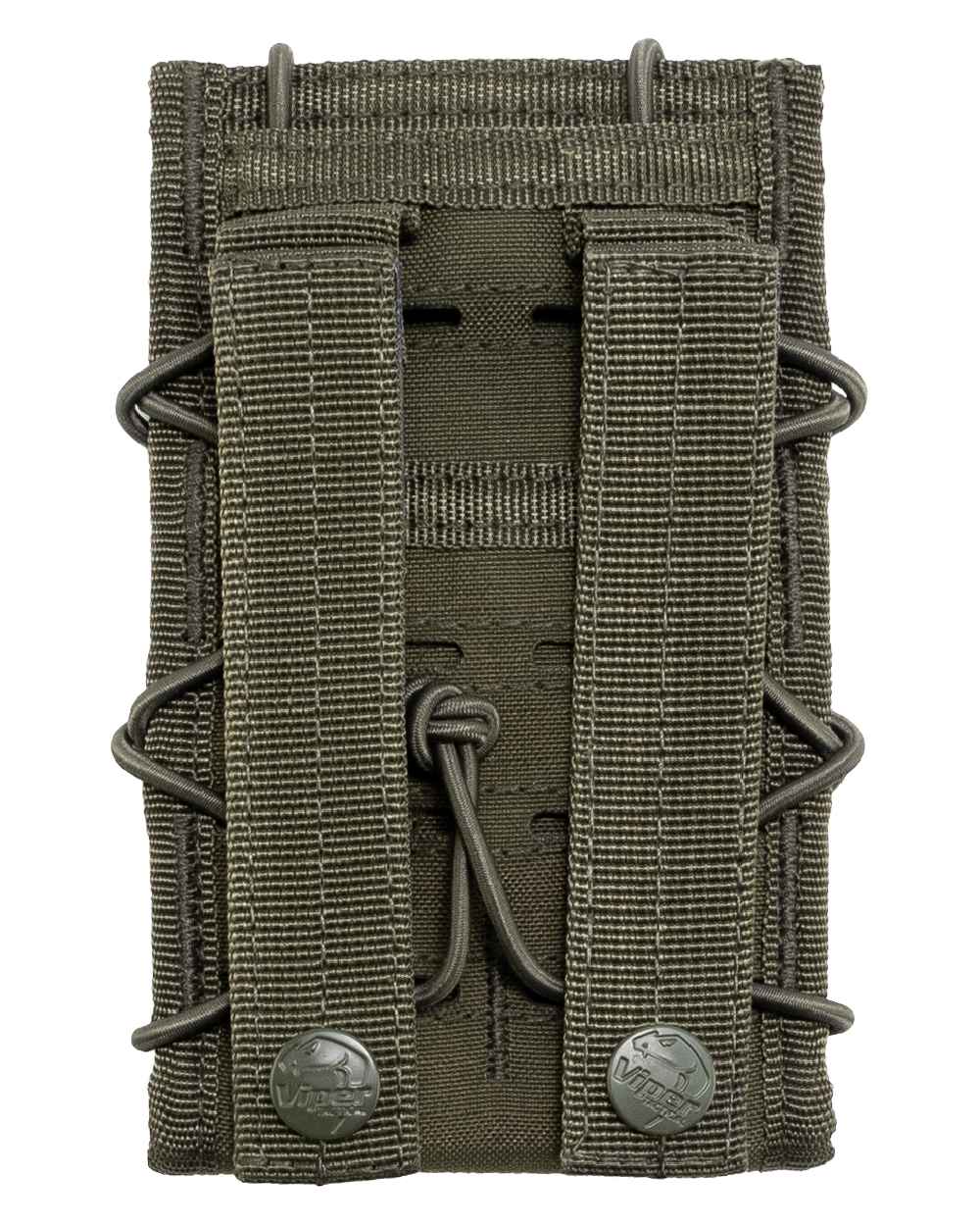 Green Coloured Viper VX Smart Phone Pouch on white background #colour_green
