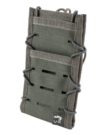 Titanium Coloured Viper VX Smart Phone Pouch on white background #colour_titanium