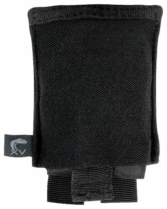 Black Coloured Viper VX Stuffa Dump Bag on white background #colour_black