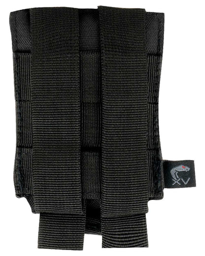 Black Coloured Viper VX Stuffa Dump Bag on white background #colour_black