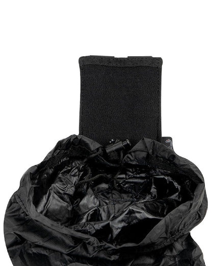 Black Coloured Viper VX Stuffa Dump Bag on white background #colour_black