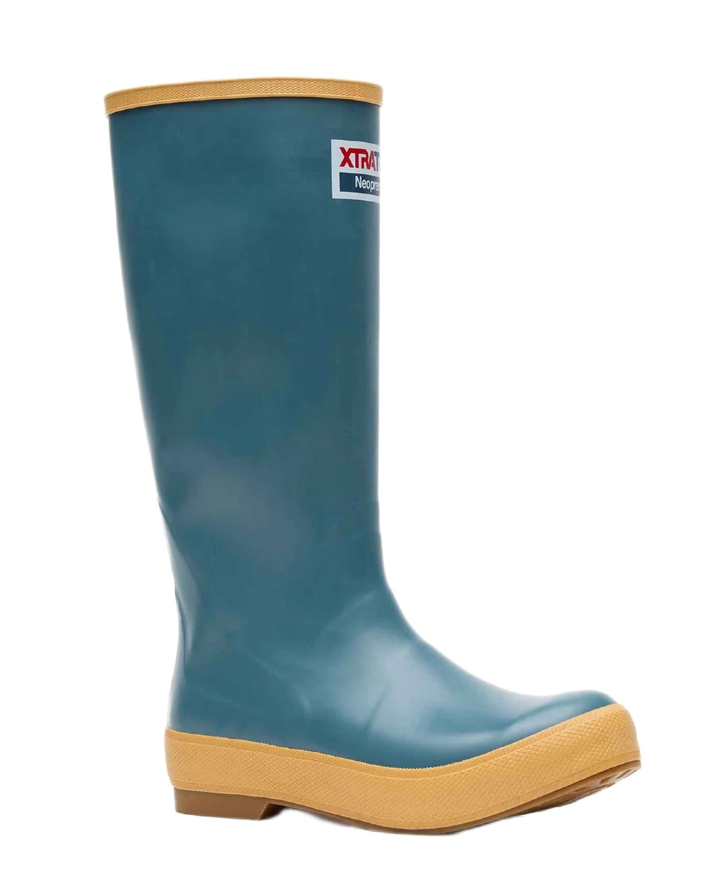 Marine Coloured Xtratuf Womens 15" Legacy Fishing Boots on white background #colour_marine