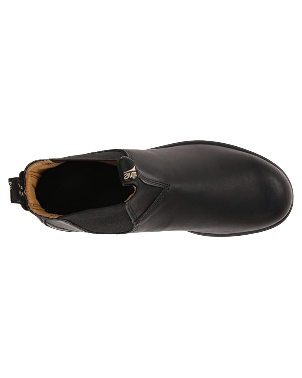 Black Coloured Blundstone 558 Voltan Black Leather Chelsea Boots on White Background
#colour_black