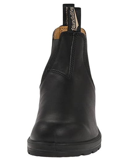 Black Coloured Blundstone 558 Voltan Black Leather Chelsea Boots on White Background
#colour_black