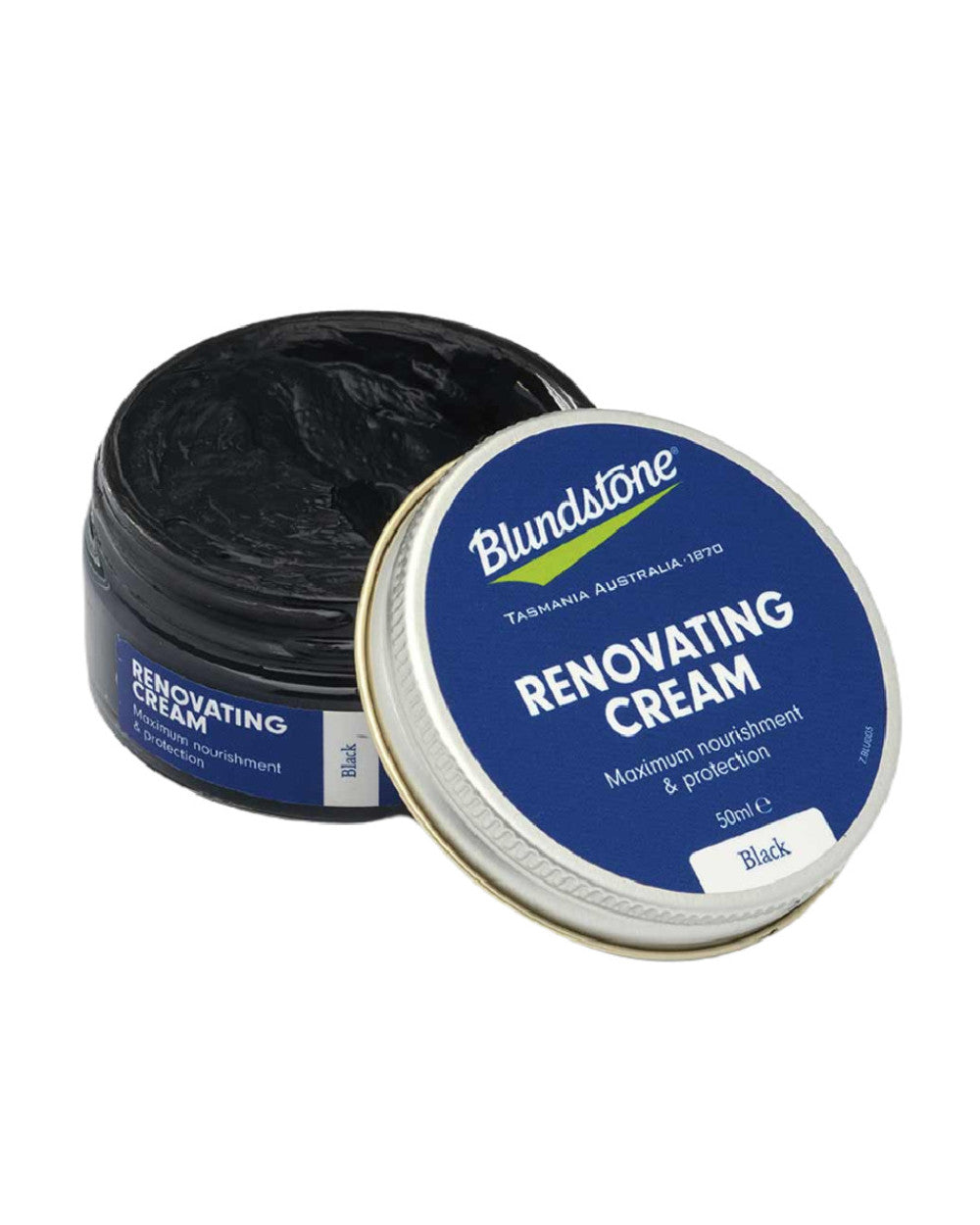 Black Coloured Blundstone Shoe Care Kit On A White Background #colour_black