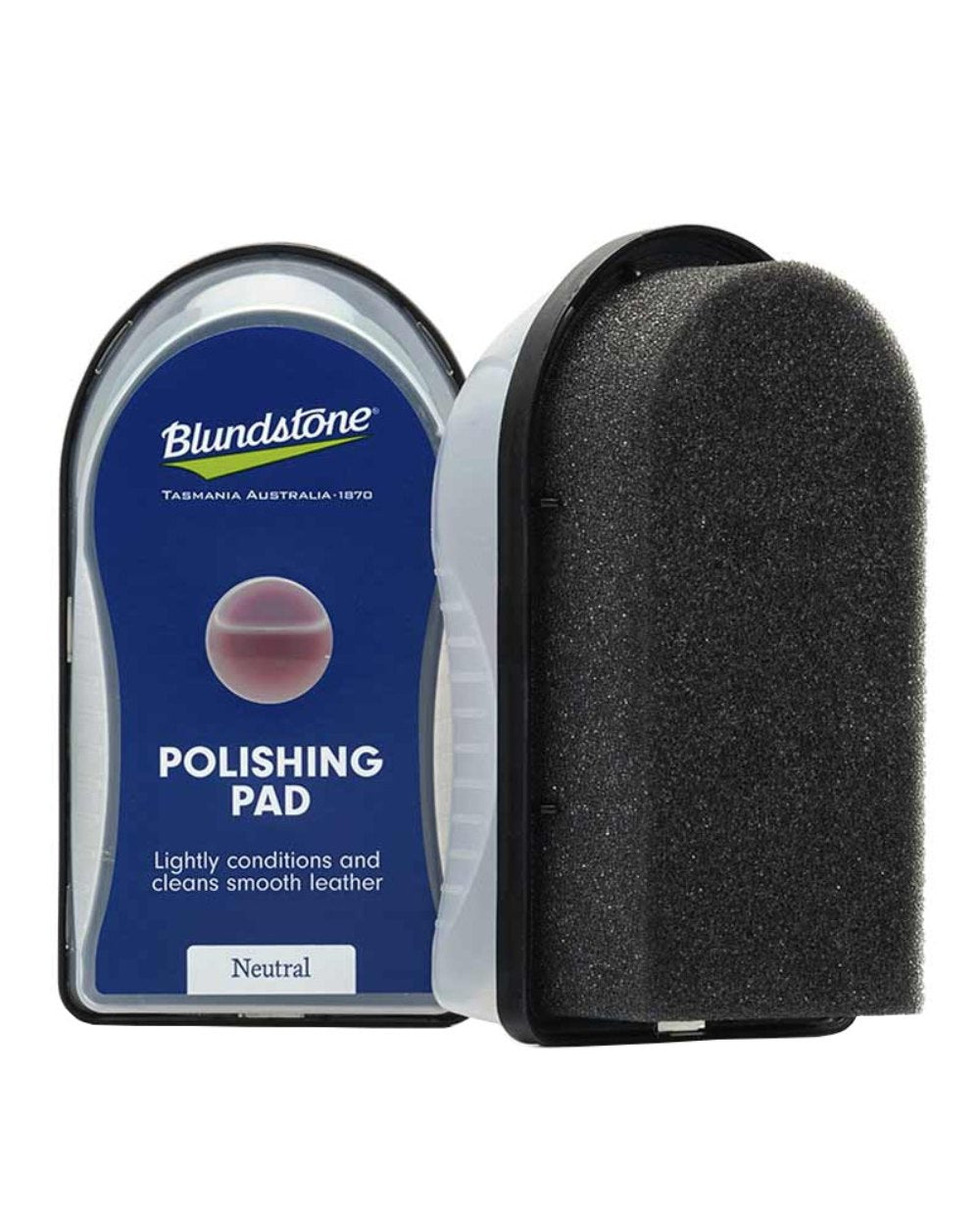 Black Coloured Blundstone Shoe Care Kit On A White Background #colour_black
