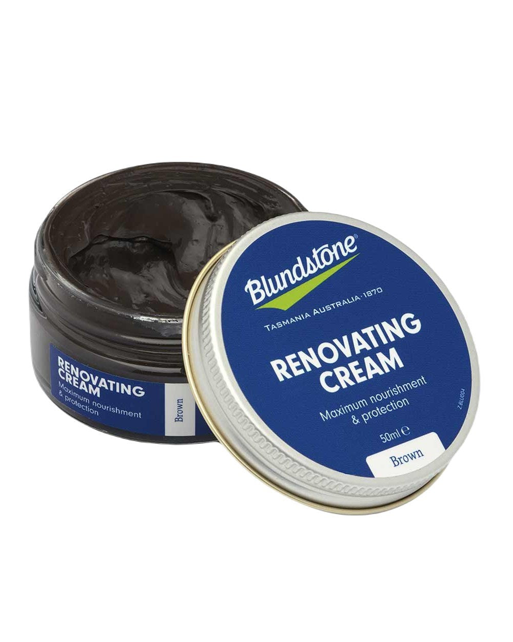 Brown Coloured Blundstone Shoe Care Kit On A White Background #colour_brown
