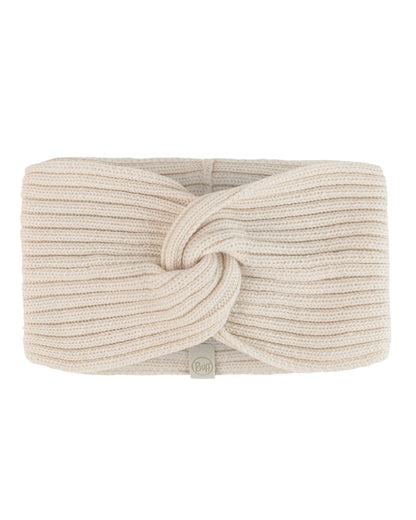 Ice Coloured Buff Norval Merino Wool Headband On A White Background #colour_ice