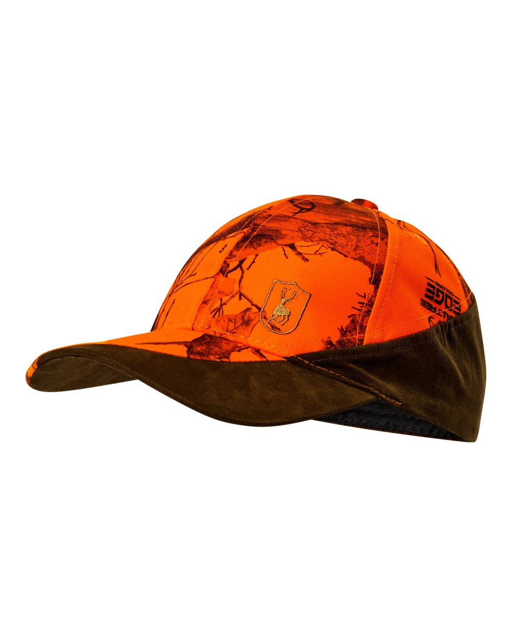 Realtree Edge Orange Coloured Deerhunter Eagle Cap On A White Background #colour_realtree-edge-orange