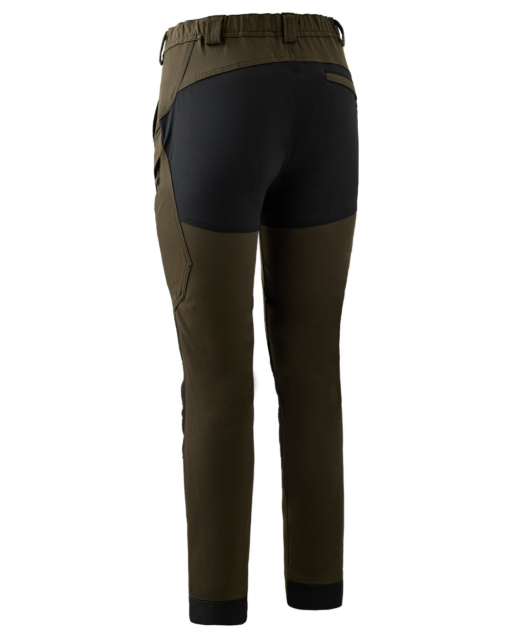 Black Bark Green coloured Northward Trousers on White background #colour_black-bark-green