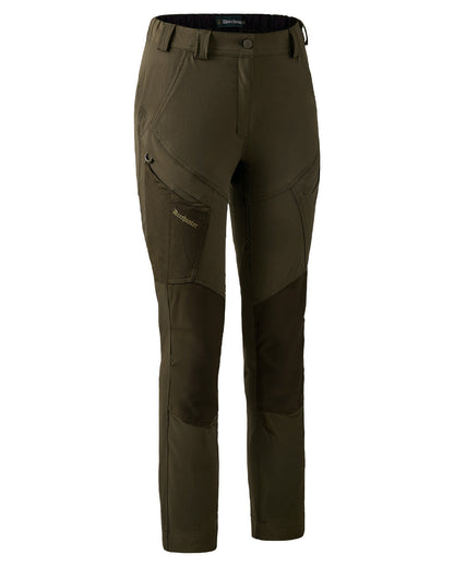 Bark Green coloured Northward Trousers on White background #colour_bark-green