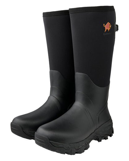 Black coloured Gateway1 Woodwalker 18" 4mm Wellingtons on White background #colour_black