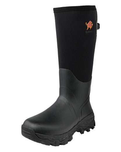 Black coloured Gateway1 Woodwalker 18" 4mm Wellingtons on White background #colour_black