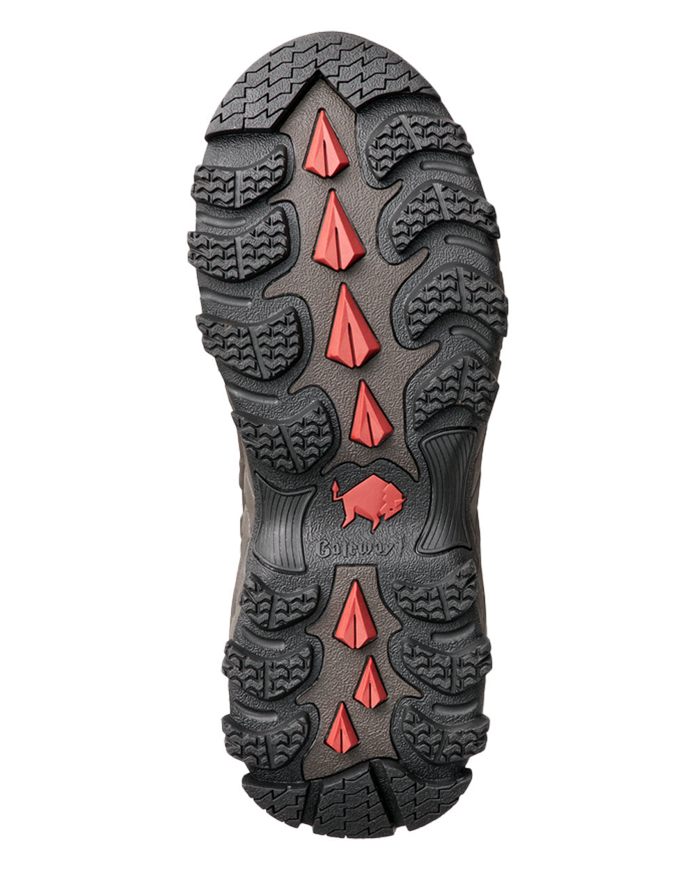 Dark Brown coloured Gateway1 Woodwalker 18" 4mm Wellingtons Sole on White background #colour_dark-brown