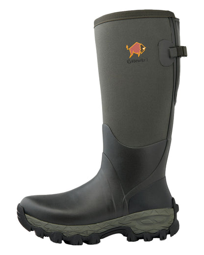 Forest coloured Gateway1 Woodwalker 18" 4mm Wellingtons on White background #colour_forest