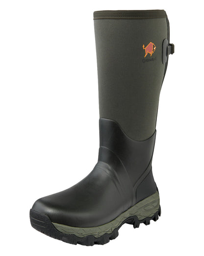 Forest coloured Gateway1 Woodwalker 18" 4mm Wellingtons on White background #colour_forest