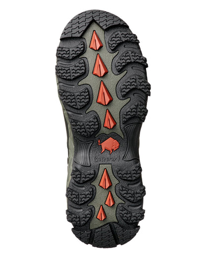Forest coloured Gateway1 Woodwalker 18" 4mm Wellingtons Sole on White background #colour_forest