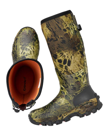 Prym1 Woodlands coloured Gateway1 Woodwalker 18" 4mm Wellingtons on White background #colour_prym1-woodlands