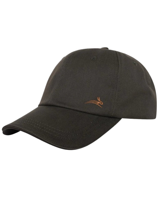 Forest Green coloured Harehill Ridgegate Cap on white background #colour_forest-green