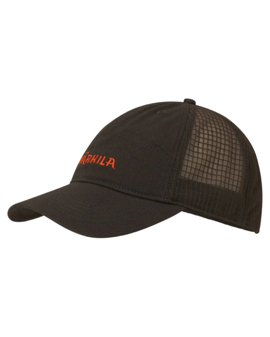 Shadow Brown Coloured Harkila Impact Cap  on White Background
#colour_shadow-brown