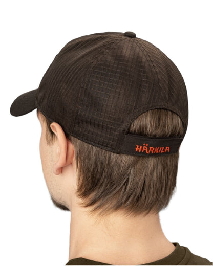 Shadow Brown Coloured Harkila Impact Cap on White Background
#colour_shadow-brown