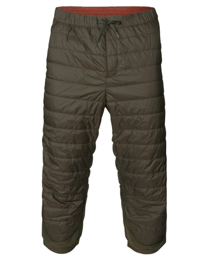 Willow Green Coloured Harkila Logmar Insulated Packable Knee Breeches on white background #colour_willow-green