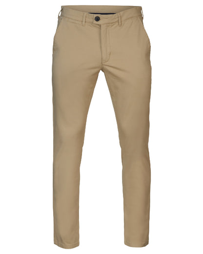 Sand Coloured Harkila Norberg Chinos on white background #colour_sand