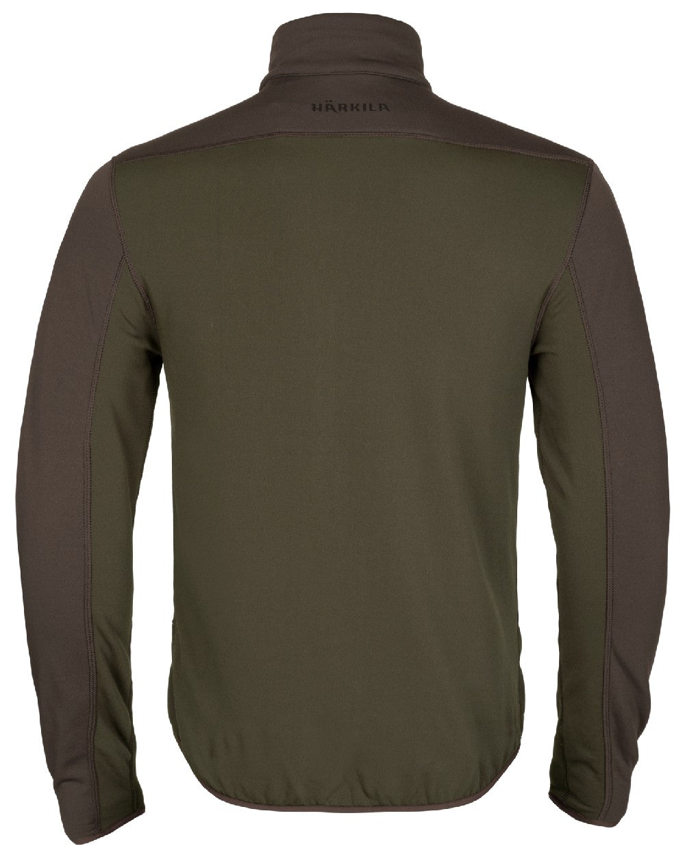 Willow Green Shadow Grey Coloured Harkila Olaf Fleece Jacket on white background
#colour_willow-green-shadow-grey